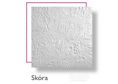 01 Skóra mennyezeti burkolólap, 50x50 cm, vastagsága 10 mm